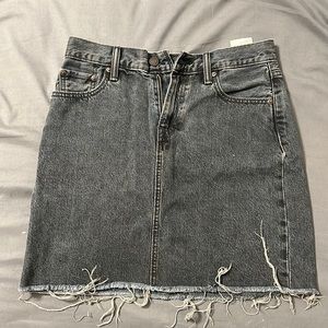 Levi Strauss vintage faded black skirt size 26
